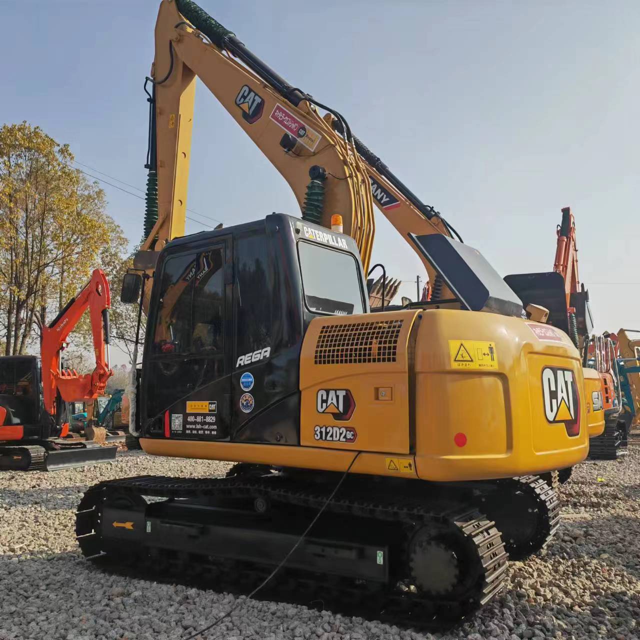 Гусеничный экскаватор CATERPILLAR 312D2
