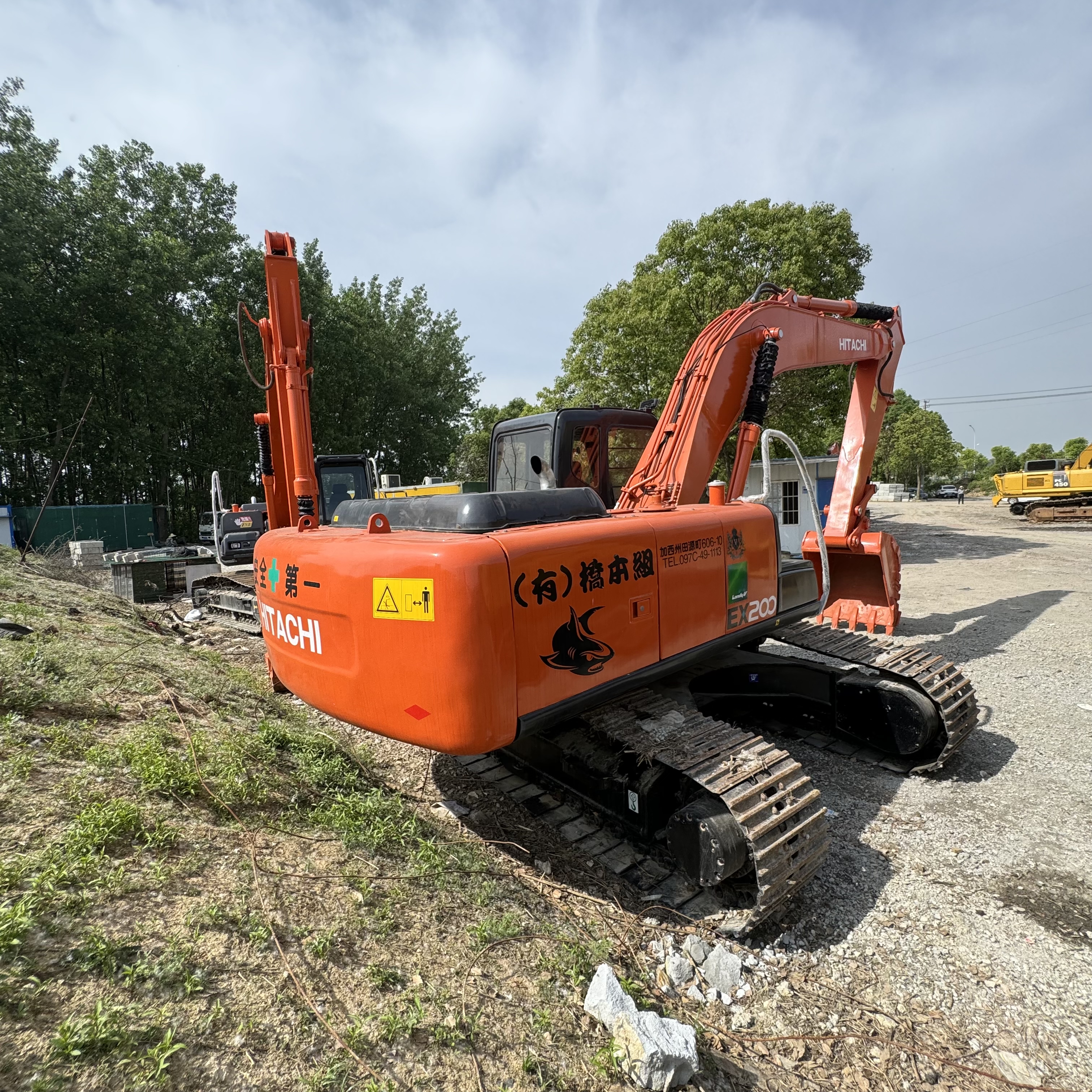 Гусеничный экскаватор HITACHI ZX200: фото 4