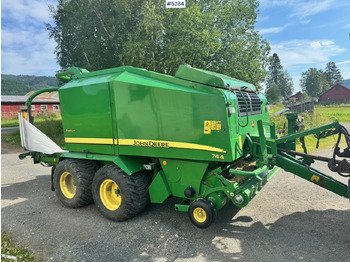 Техника для сенозаготовки 2012 John Deere 744 Combi baler.: фото 2