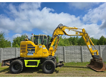 Колёсный экскаватор KOMATSU