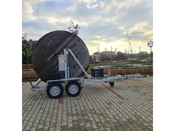 Новый Кабельный транспортер PRZYCZEPA SŁUPOWA KABLOWA PRZEWÓZ KABLI 3500 KG / POLE CABLE TRAILER FOR CABLE TRANSPORT 3500 KG: фото 5