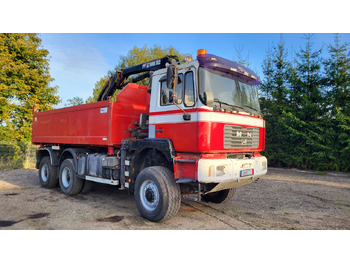 Самосвал для транспортировки сыпучих материалов MAN 33.414 6X6 HIAB 102 33.414: фото 2