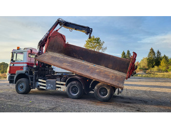 Самосвал для транспортировки сыпучих материалов MAN 33.414 6X6 HIAB 102 33.414: фото 4