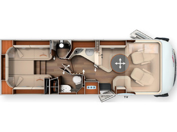 Интегрированный автодом Carthago chic e-line I 50 LE DA Mercedes*Modell 2025: фото 2