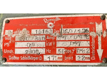 Металлообрабатывающий станок 2 Doppelschleifböcke auf gem. Untergestell REMA: фото 4 Металлообрабатывающий станок 2 Doppelschleifböcke auf gem. Untergestell REMA: фото 4