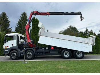 Самосвал MAN TGS 440 / 8x4 / HMF 1530 / HYDROBURTA: фото 4