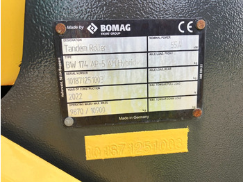 Каток BOMAG DE BW 174 AP-5 AM Hybrid Stage V/Tier 4f: фото 2