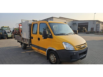 Малотоннажный бортовой грузовик Iveco Daily 35S14 HDS 830 kg doka dubel brygadówka: фото 4