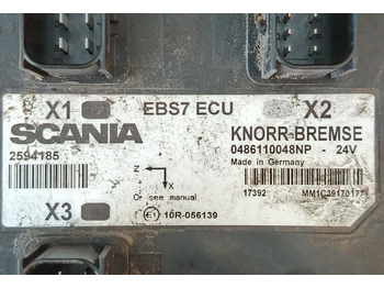 Электрическая система SCANIA R S STEROWNIK KOMPUTER MODUŁ EBS7 2594185: фото 2