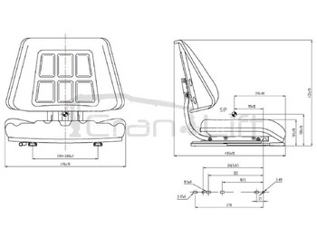 Сиденье для Кранов-манипуляторов Siedzisko operatora HDS fotel United Seats SV450: фото 3 Сиденье для Кранов-манипуляторов Siedzisko operatora HDS fotel United Seats SV450: фото 3