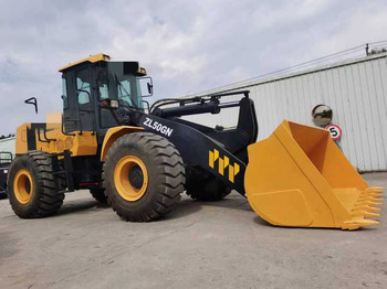 Колёсный погрузчик China Jiangsu Famous Brand Used  Wheel Good Condition Loader ZL50GN Used Loader for Sale: фото 5