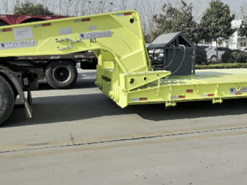 Новый Низкорамный полуприцеп для транспортировки тяжёлой техники TITAN 120 ton detachable lowbed trailer for sale in Nigeria: фото 5 Новый Низкорамный полуприцеп для транспортировки тяжёлой техники TITAN 120 ton detachable lowbed trailer for sale in Nigeria: фото 5