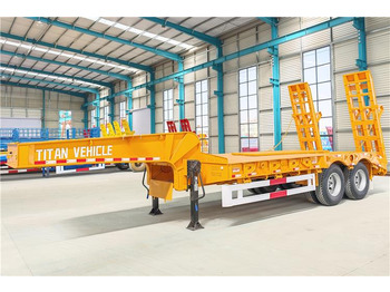 Новый Низкорамный полуприцеп TITAN 2 Axle Low Loader Truck Trailer for Sale In Uganda: фото 4