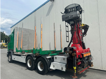 Лесовоз, Автоманипулятор Scania R 580 V8 Penz Kran 2x Telespok: фото 4