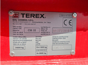 Быстромонтируемый башенный кран TEREX 32: фото 3 Быстромонтируемый башенный кран TEREX 32: фото 3