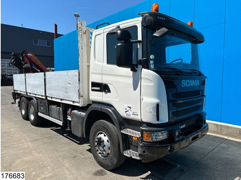 Грузовик бортовой/ Платформа, Автоманипулятор Scania G 440 6X4, EURO 6, Retarder, Palfinger: фото 3