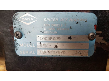 Коробка передач и запчасти для Строительной техники DANA Spicer 2 # 2 - Liebherr L 544 - Transmission/: фото 5 Коробка передач и запчасти для Строительной техники DANA Spicer 2 # 2 - Liebherr L 544 - Transmission/: фото 5