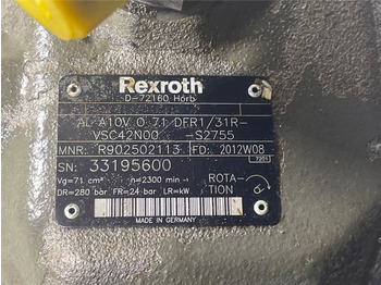 New Holland W110C-Rexroth A10VO71DFR1/31R-Load sensing pump в лизинг New Holland W110C-Rexroth A10VO71DFR1/31R-Load sensing pump: фото 5