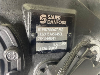 Гидравлика для Строительной техники Sauer Danfoss H1P078R-83013157-Drive pump/Fahrpumpe/Rijpomp: фото 4 Гидравлика для Строительной техники Sauer Danfoss H1P078R-83013157-Drive pump/Fahrpumpe/Rijpomp: фото 4