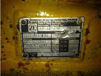 Ось и запчасти для Строительной техники ZF AP-407/DK - Axle/Achse/As: фото 3