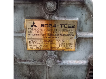 Строительная техника Mitsubishi 6D24 TC USED: фото 4