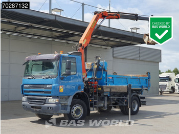 DAF CF75.310 4X2 Palfinger PK12000 Kran Crane 7m3 tipper Big-Axle Steelsuspension Euro 3 в лизинг DAF CF75.310 4X2 Palfinger PK12000 Kran Crane 7m3 tipper Big-Axle Steelsuspension Euro 3: фото 1