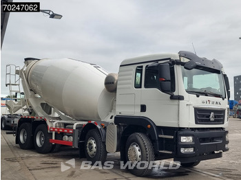 Новый Автобетоносмеситель Sitrak G5 350 8X4 8m3 Liebherr mixer Manual Steel Suspension: фото 3