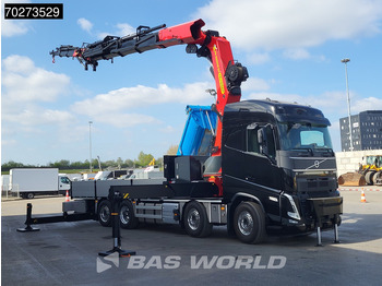 Новый Грузовик бортовой/ Платформа, Автоманипулятор Volvo FH 500 8X2 Palfinger PK92002 SH Crane + Fly-Jib Winch VEB+ Euro 6: фото 3