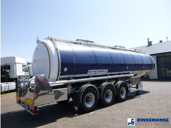 Полуприцеп-цистерна LAG Food tank inox 32 m3 / 3 comp + pump: фото 4