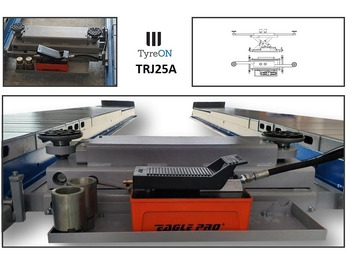 Оборудование для гаражей/ Мастерских TRJ25A air-hydraulic rolling axle jack 2.5T- Height adjustable adapters: фото 4 Оборудование для гаражей/ Мастерских TRJ25A air-hydraulic rolling axle jack 2.5T- Height adjustable adapters: фото 4