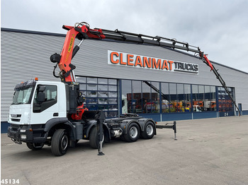 Автоманипулятор Iveco Stralis AD410T44 8x4 Palfinger 44 Tonmeter laadkraan + Fly-Jib Just 222.398 km!: фото 3