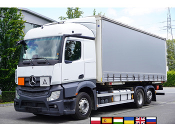 Тентованный грузовик MERCEDES-BENZ Actros 2545