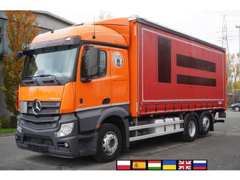 Тентованный грузовик MERCEDES-BENZ Actros 2545