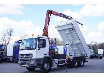 MERCEDES-BENZ Actros 2641 6×4 E5 / Crane / Dumper / 110000 km! в лизинг MERCEDES-BENZ Actros 2641 6×4 E5 / Crane / Dumper / 110000 km!: фото 2