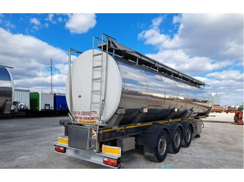 Полуприцеп-цистерна WIELTON NS3D 36 t food cistern / 3 chambers: фото 2