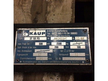 Навесное оборудование Kaup Sideshift 1000 mm: фото 2 Навесное оборудование Kaup Sideshift 1000 mm: фото 2