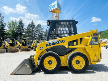 Мини-погрузчик с бортовым поворотом KOMATSU SK714