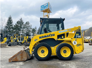 Мини-погрузчик с бортовым поворотом KOMATSU SK714