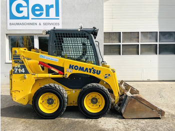 Мини-погрузчик с бортовым поворотом Komatsu SK714-5 (3948): фото 2