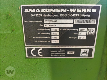 Сеялка Amazone EDX 6000-TC: фото 5