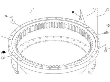 Поворотное кольцо CASE