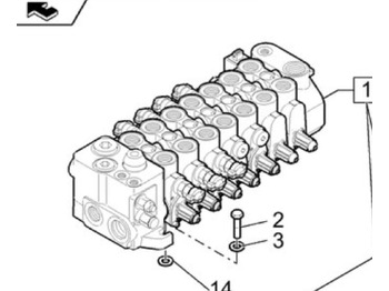Гидравлический клапан NEW HOLLAND