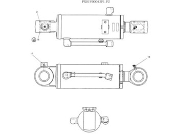 Гидравлический цилиндр NEW HOLLAND