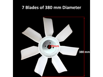 Новый Вентилятор для Колёсных погрузчиков Qingdao Promising Engine Cooling Fan Blade for China Loader: фото 2