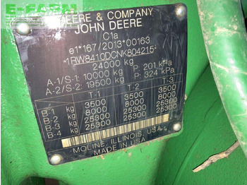 Трактор John Deere 8RX 410: фото 5