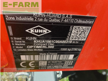 Дисковая борона Kuhn optimer l300: фото 3