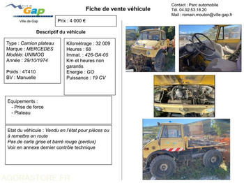 Грузовик UNIMOG