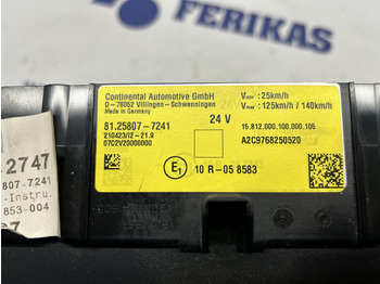 Приборная панель для Грузовиков MAN LED cluster, dashboard: фото 5 Приборная панель для Грузовиков MAN LED cluster, dashboard: фото 5