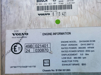 Блок управления VOLVO