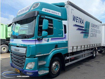 Тентованный грузовик DAF CF 370 FA + Krone, Space Cab, Sliding roof, Loading lift, Euro 6: фото 3